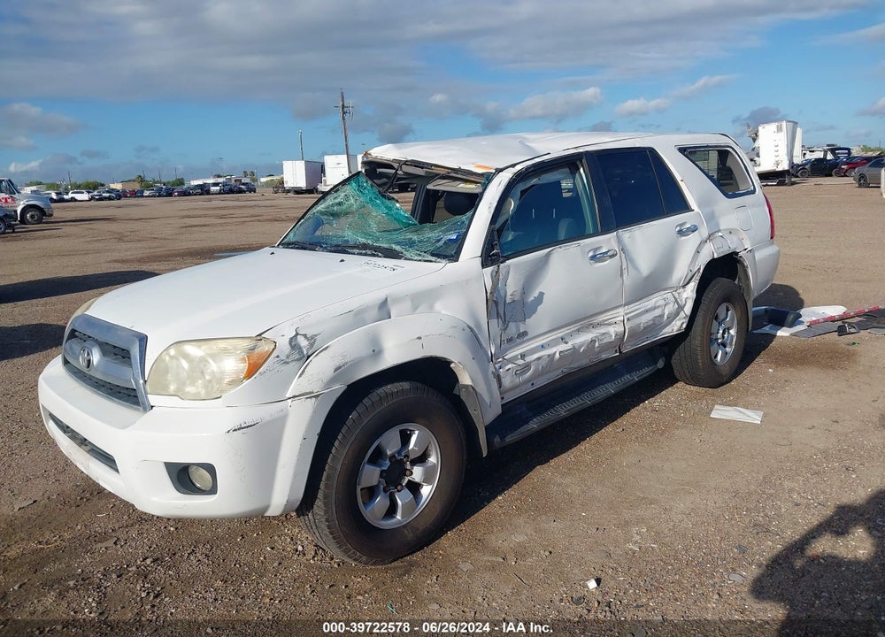 2008 TOYOTA 4RUNNER SR5 V6 VIN: JTEBU14RX8K005407