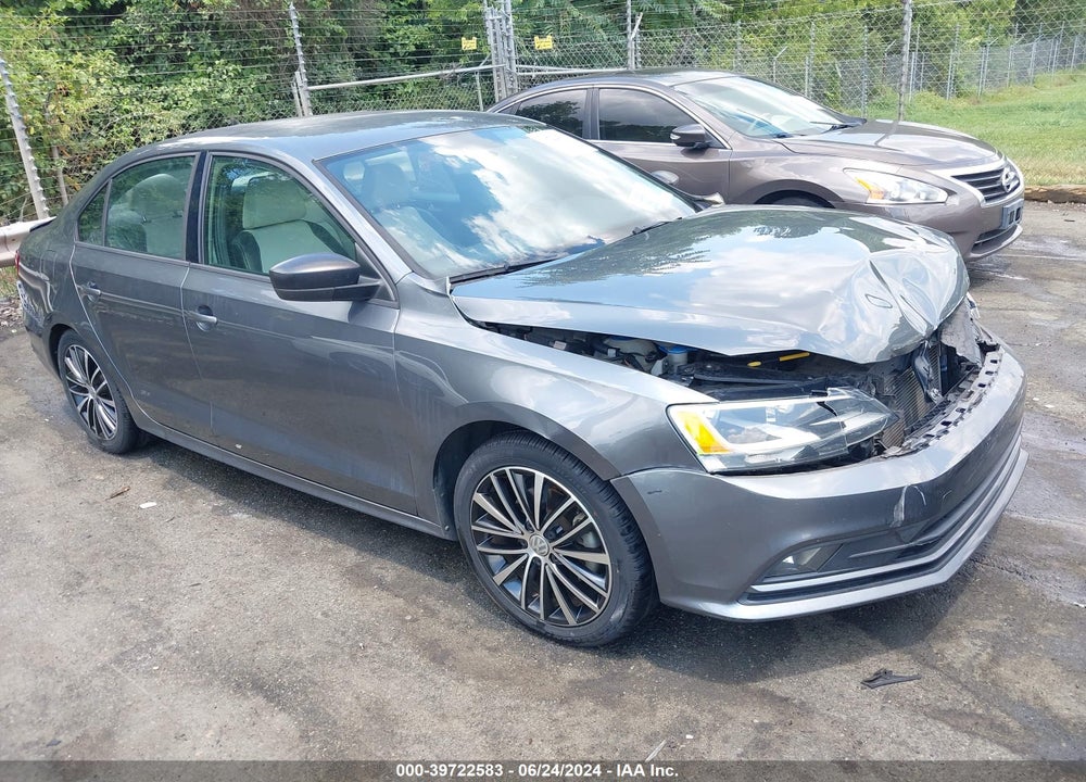 2016 VOLKSWAGEN JETTA 1.8T SPORT VIN: 3VWD17AJ7GM395667