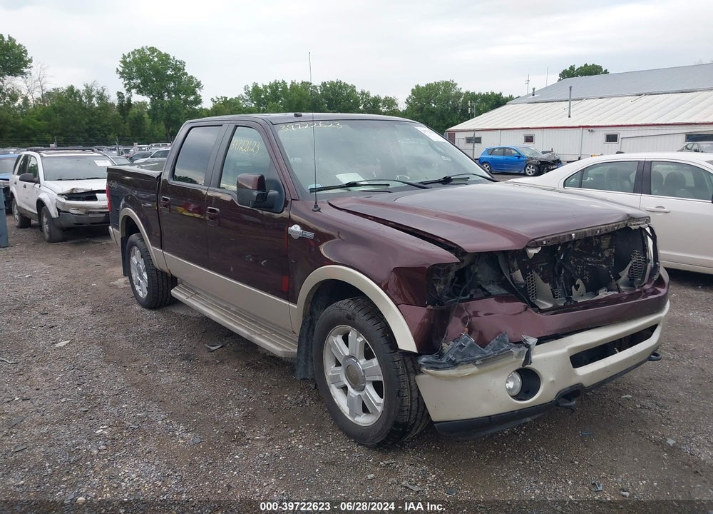 2008 FORD F-150 60TH ANNIVERSARY/FX4/KING RANCH/LARIAT/XLT VIN: 1FTPW14V98KB30156