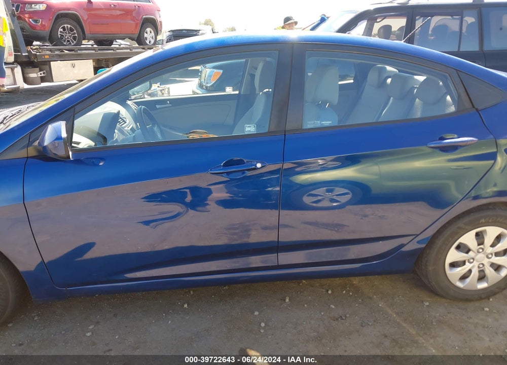 2017 HYUNDAI ACCENT SE VIN: KMHCT4AE1HU174066