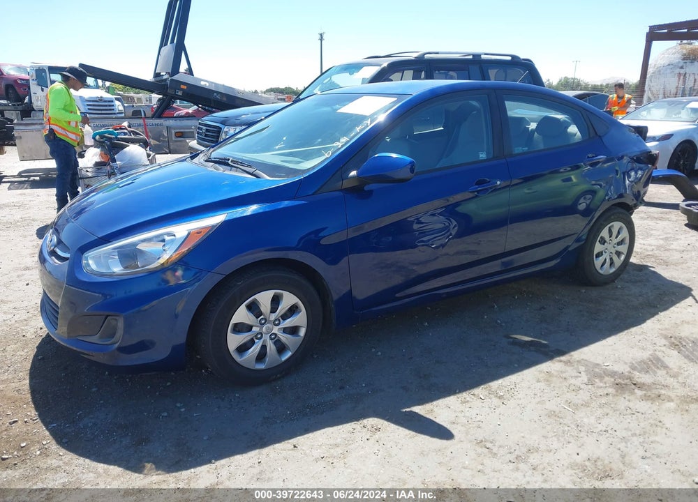 2017 HYUNDAI ACCENT SE VIN: KMHCT4AE1HU174066