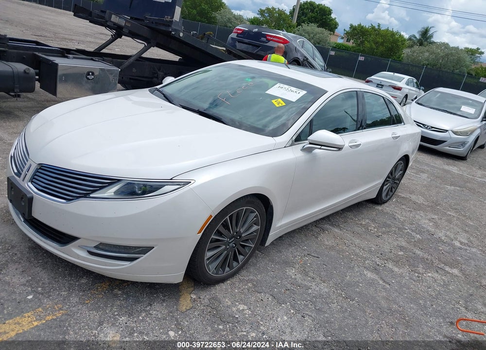 2015 LINCOLN MKZ HYBRID VIN: 3LN6L2LU5FR606152