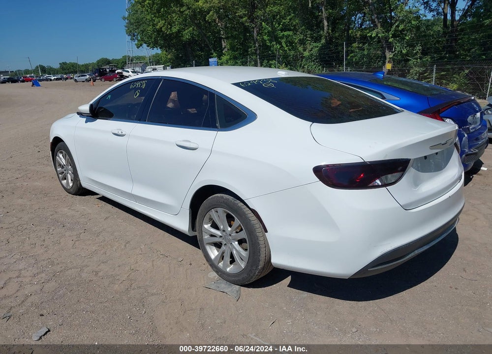 2015 CHRYSLER 200 LIMITED VIN: 1C3CCCAB7FN629938