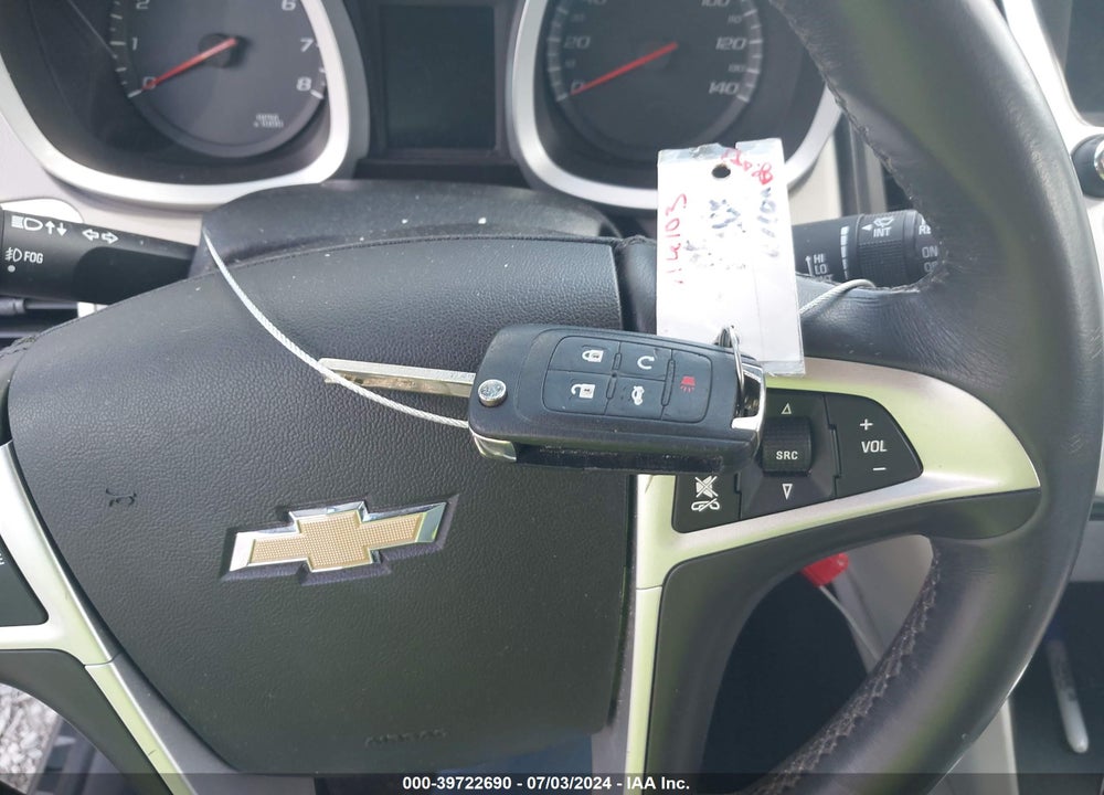 2012 CHEVROLET EQUINOX 2LT VIN: 2GNALPEK8C6316103