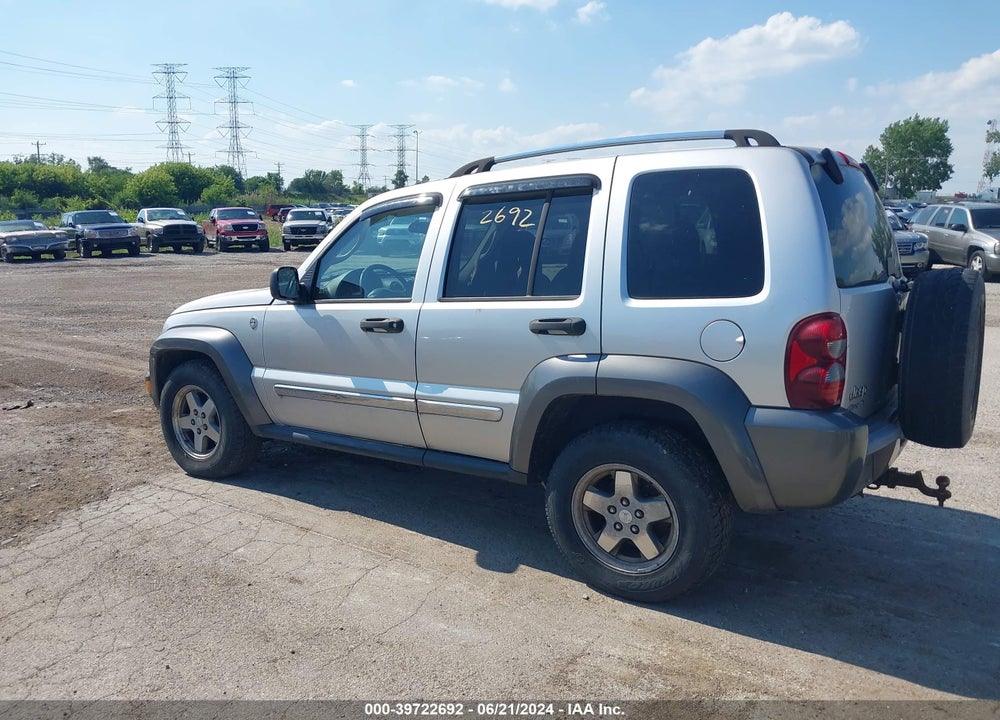 2006 JEEP LIBERTY SPORT VIN: 1J4GL48K66W177056
