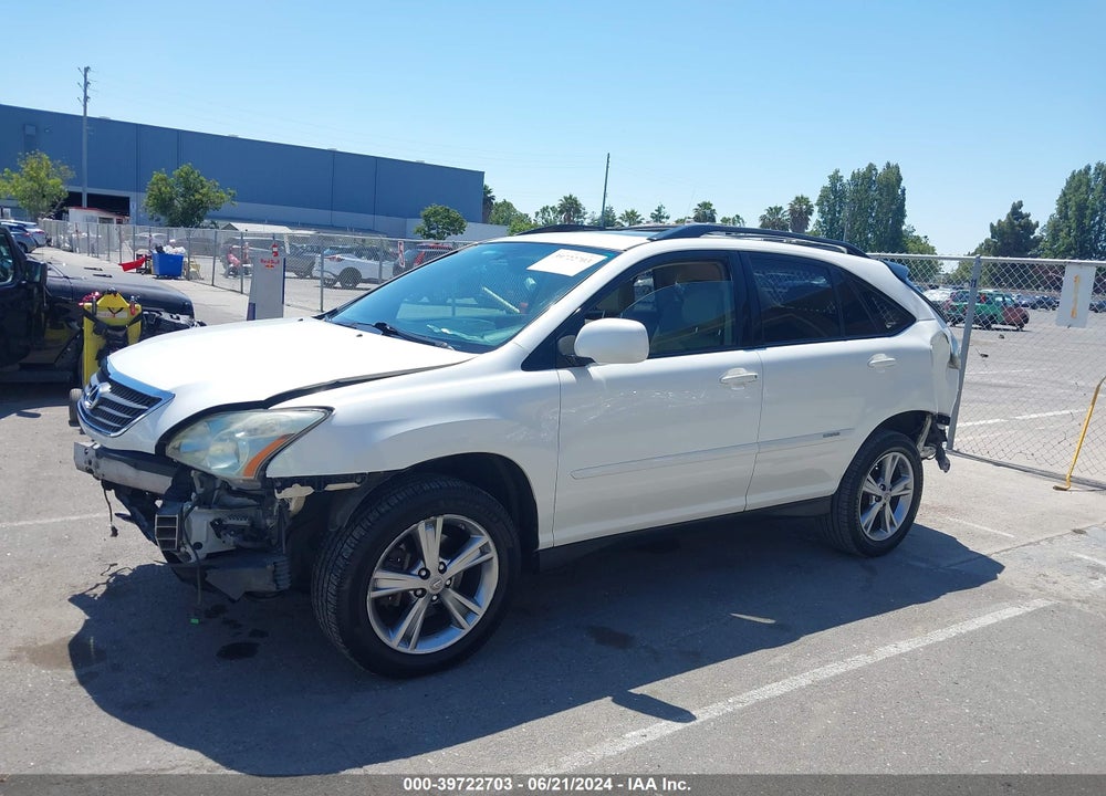 2007 LEXUS RX 400H VIN: JTJHW31U672033682