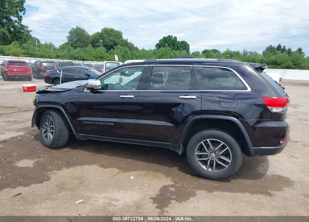 2018 JEEP GRAND CHEROKEE LIMITED 4X4 VIN: 1C4RJFBG8JC298671