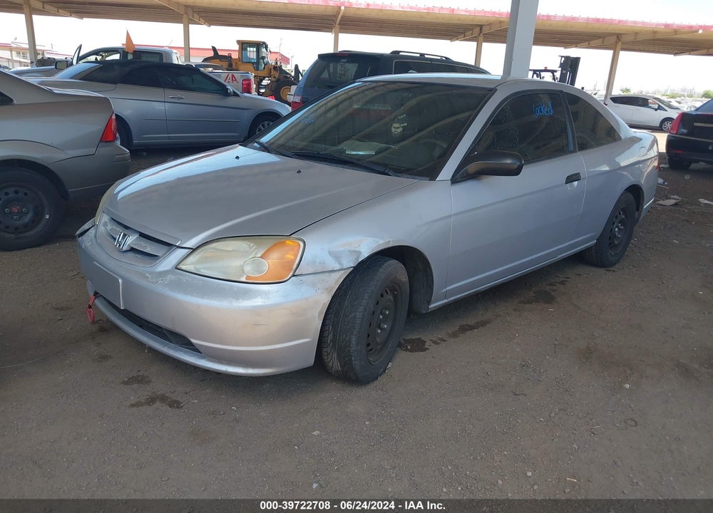 2003 HONDA CIVIC DX VIN: 1HGEM222X3L083140
