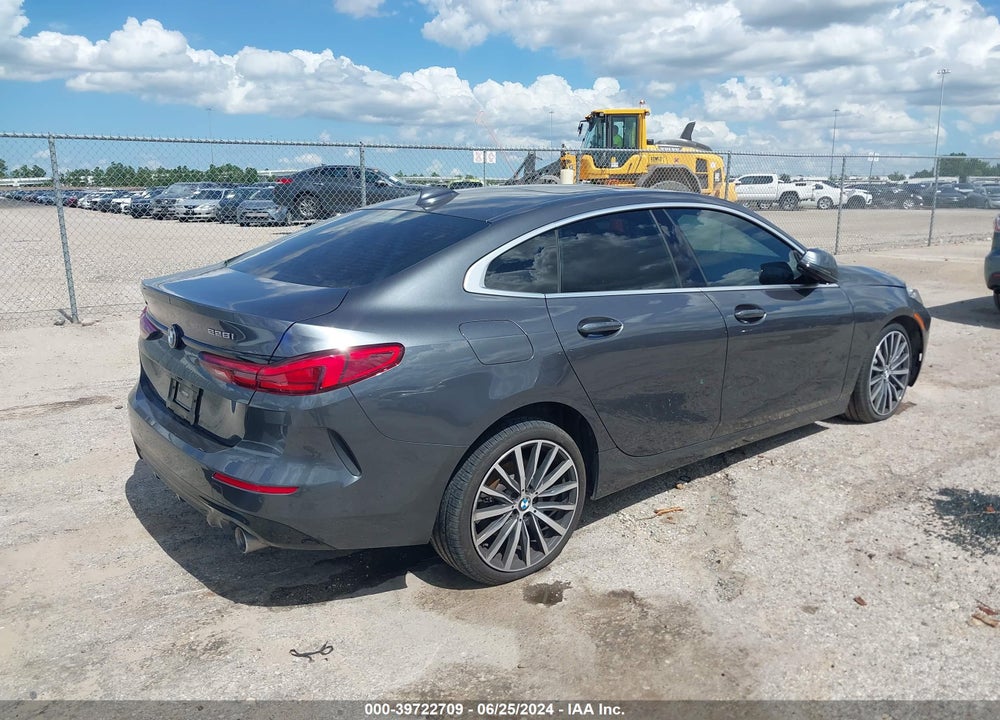 2020 BMW 228I GRAN COUPE VIN: WBA73AK08L7F68226