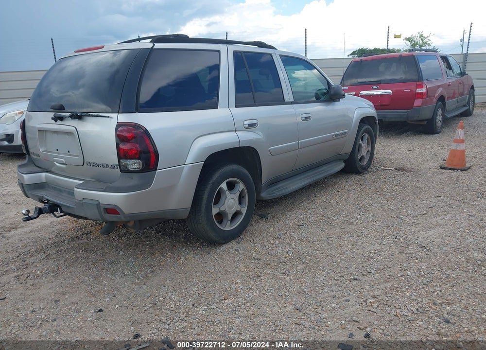 2004 CHEVROLET TRAILBLAZER LT VIN: 1GNDS13S342226694