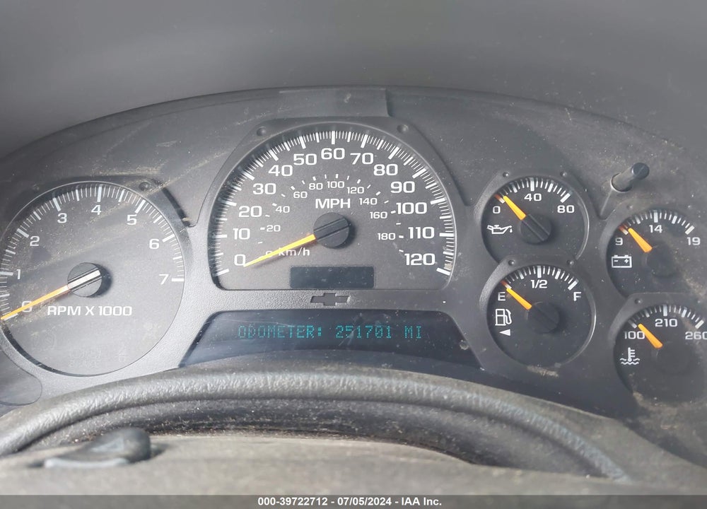 2004 CHEVROLET TRAILBLAZER LT VIN: 1GNDS13S342226694