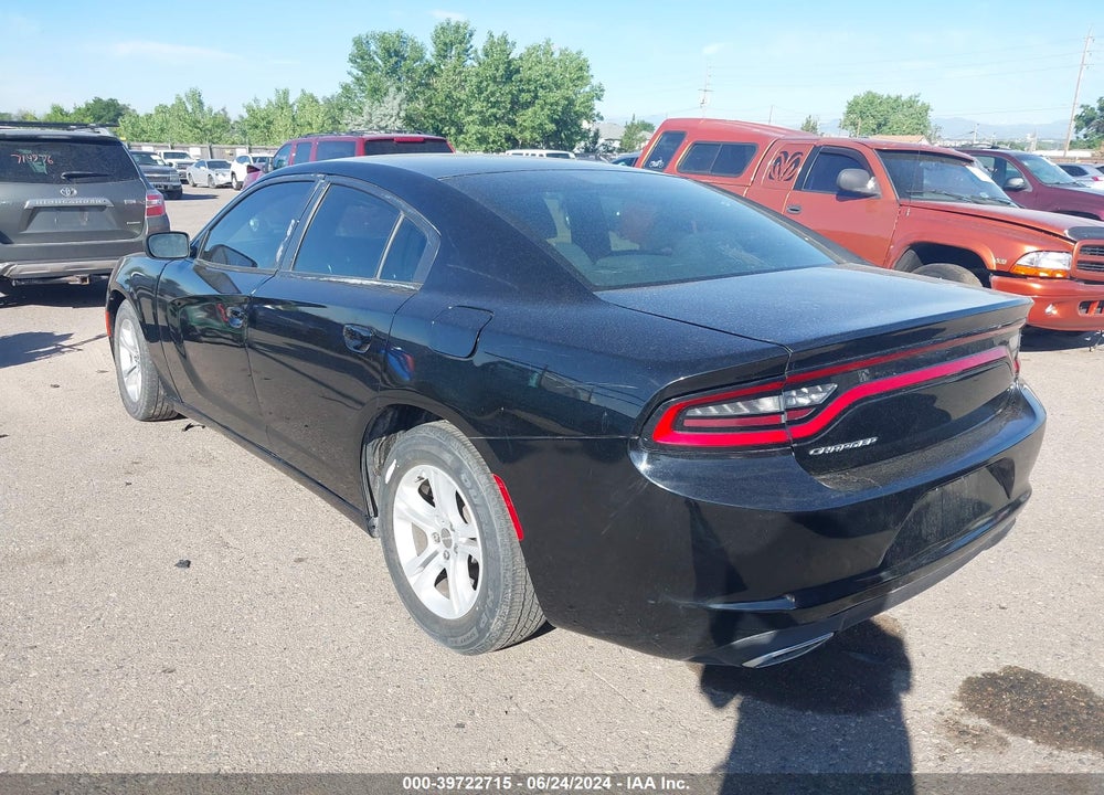 2016 DODGE CHARGER SE VIN: 2C3CDXBG6GH307008
