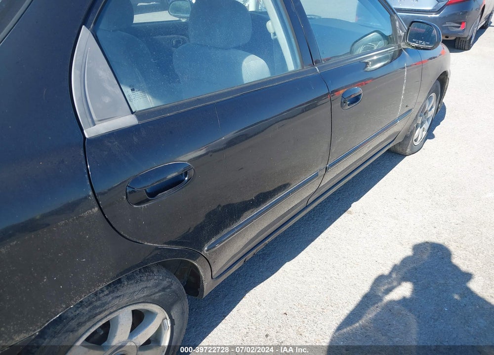 2002 KIA SPECTRA LS VIN: KNAFB121625139634