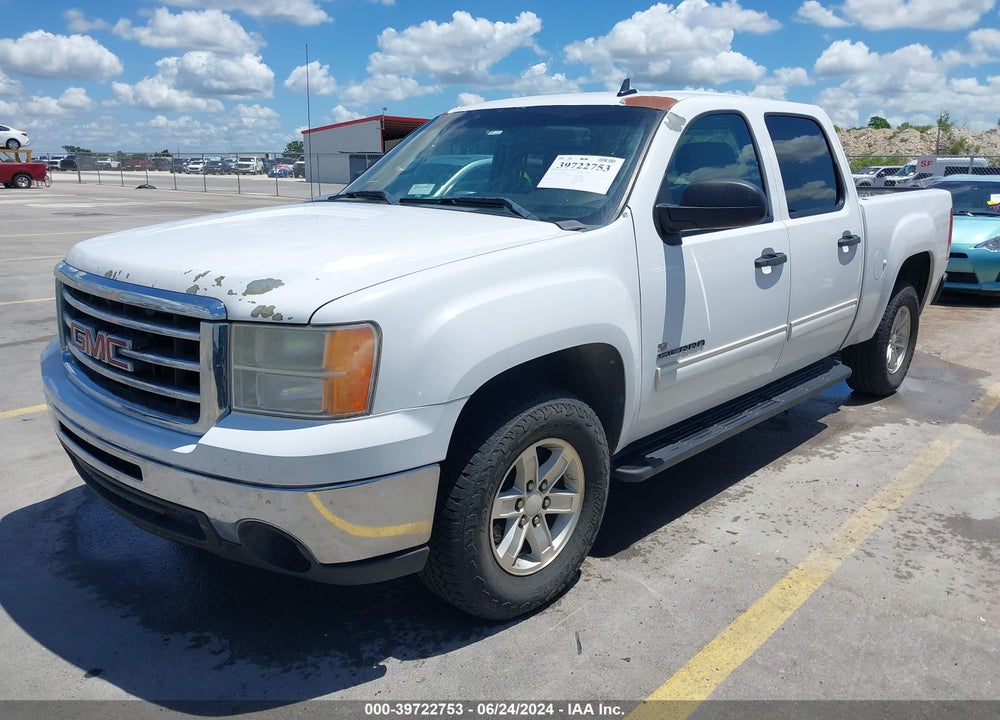 2012 GMC SIERRA 1500 SLE VIN: 3GTP1VE09CG227852
