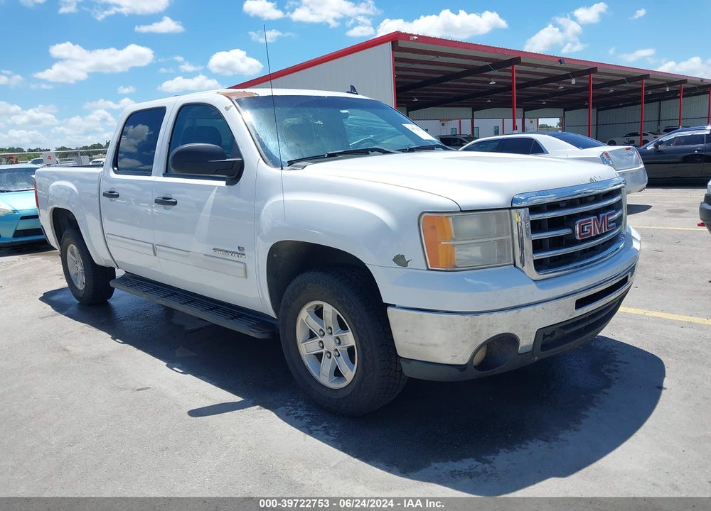 2012 GMC SIERRA 1500 SLE VIN: 3GTP1VE09CG227852