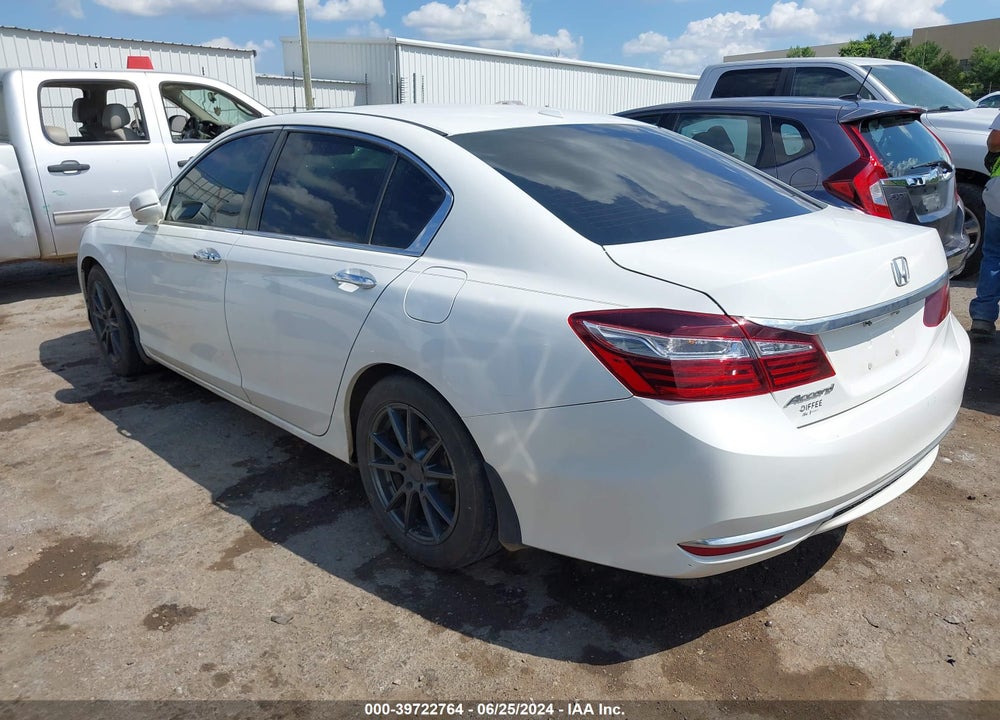 2017 HONDA ACCORD EX-L VIN: 1HGCR2F8XHA096089