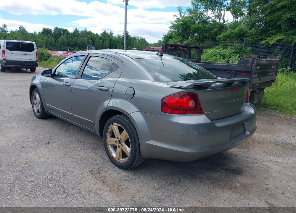 2012 DODGE AVENGER SE VIN: 1C3CDZABXCN185532