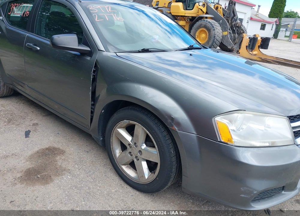 2012 DODGE AVENGER SE VIN: 1C3CDZABXCN185532