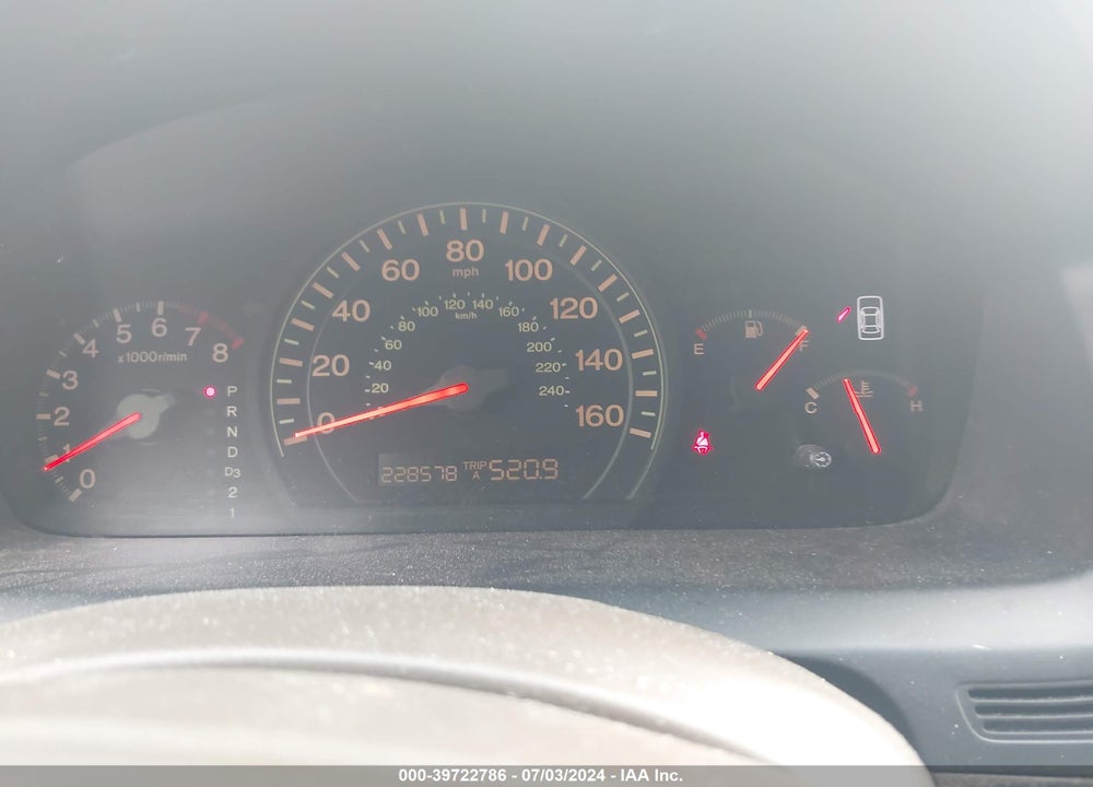 2003 HONDA ACCORD 2.4 LX VIN: JHMCM56303C011758