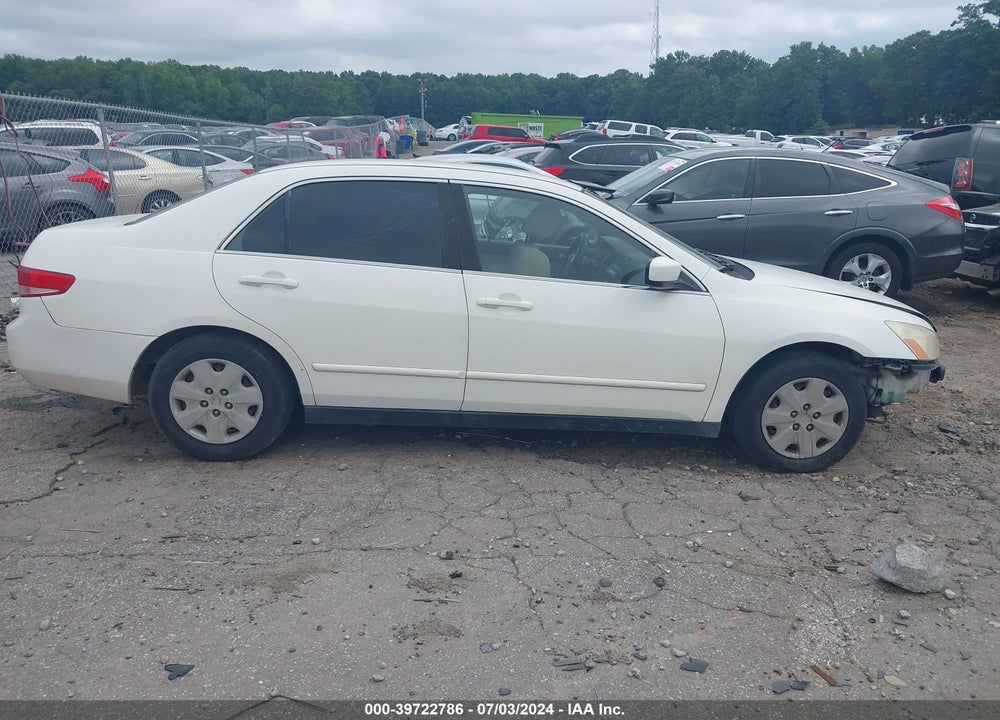 2003 HONDA ACCORD 2.4 LX VIN: JHMCM56303C011758