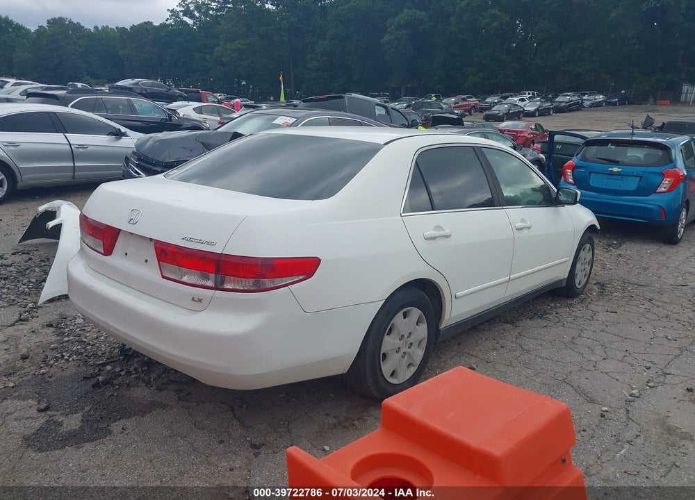 2003 HONDA ACCORD 2.4 LX VIN: JHMCM56303C011758