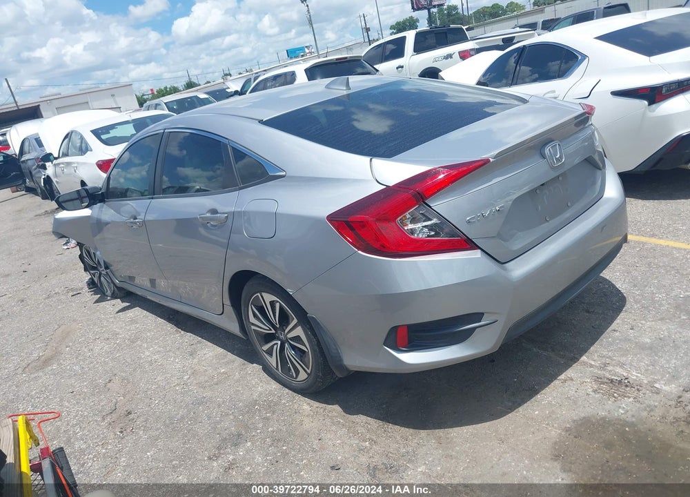 2018 HONDA CIVIC EX-T VIN: 2HGFC1F39JH641476