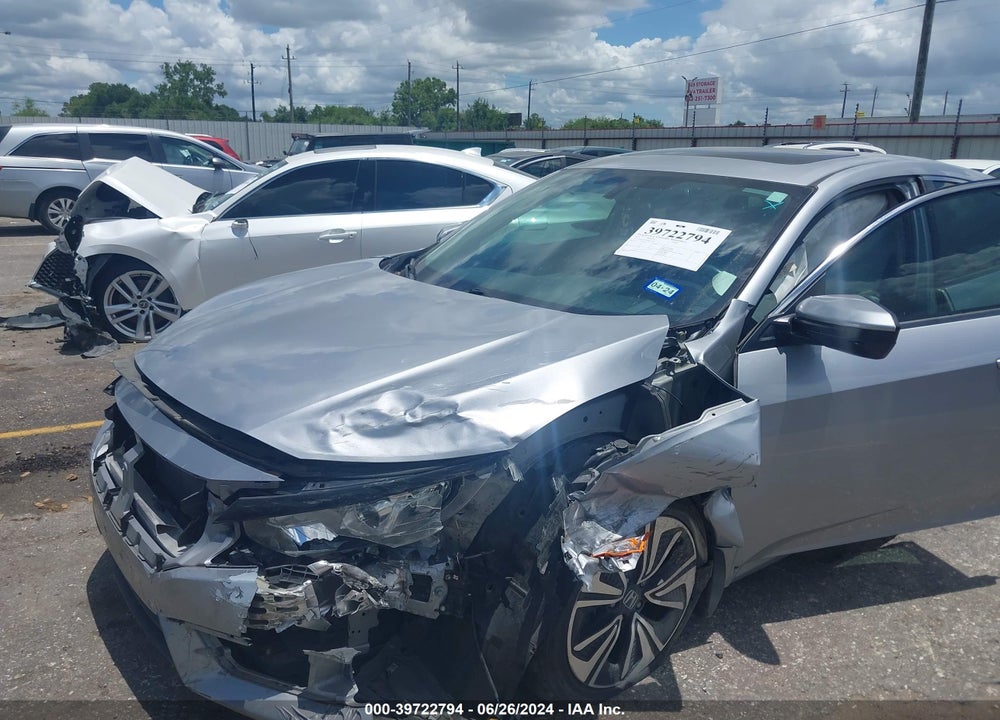 2018 HONDA CIVIC EX-T VIN: 2HGFC1F39JH641476