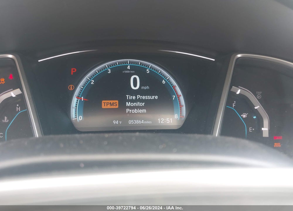 2018 HONDA CIVIC EX-T VIN: 2HGFC1F39JH641476