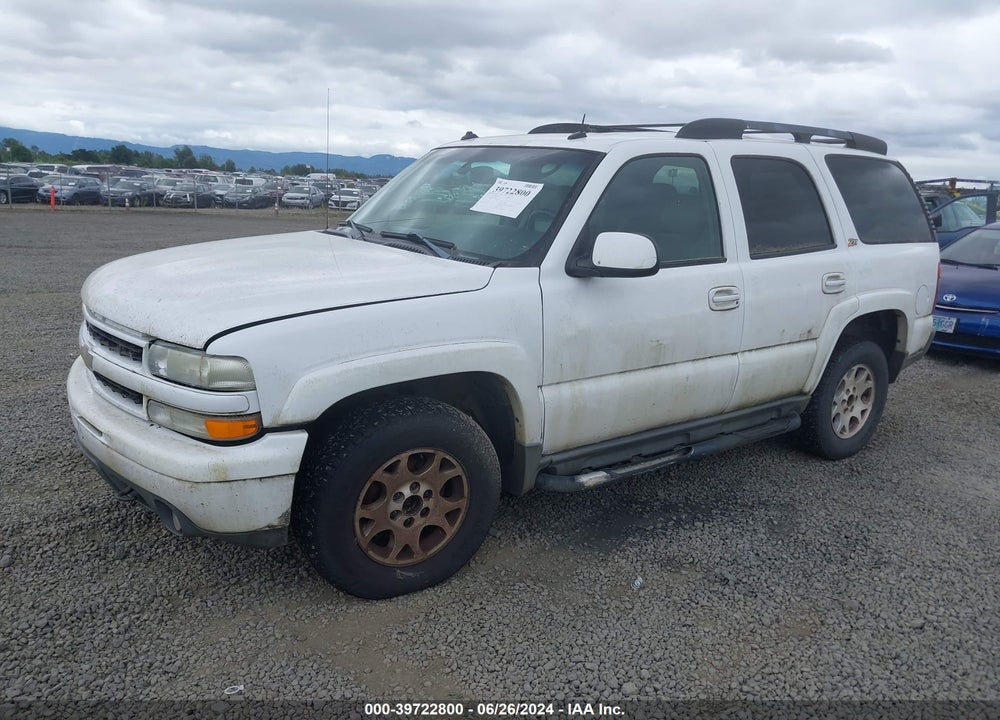 2003 CHEVROLET TAHOE Z71 VIN: 1GNEK13T93R139868