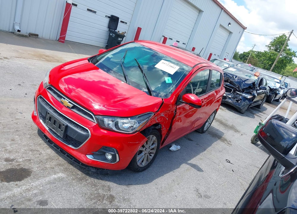 2016 CHEVROLET SPARK 1LT CVT VIN: KL8CD6SA2GC603558