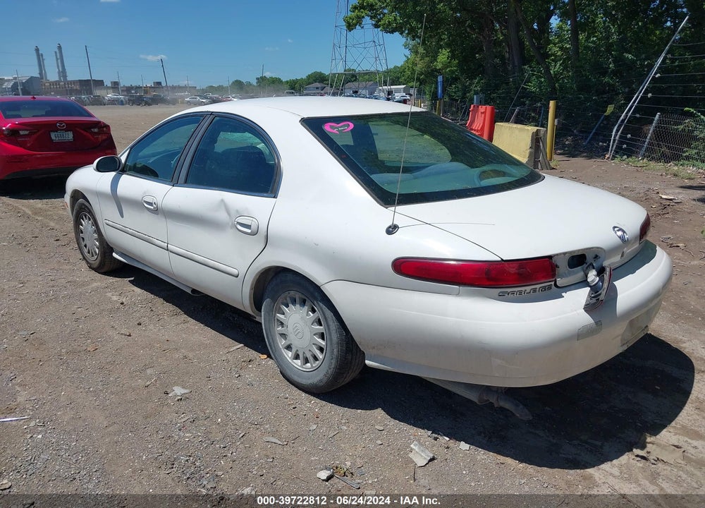 1999 MERCURY SABLE GS VIN: 1MEFM50U4XA610923