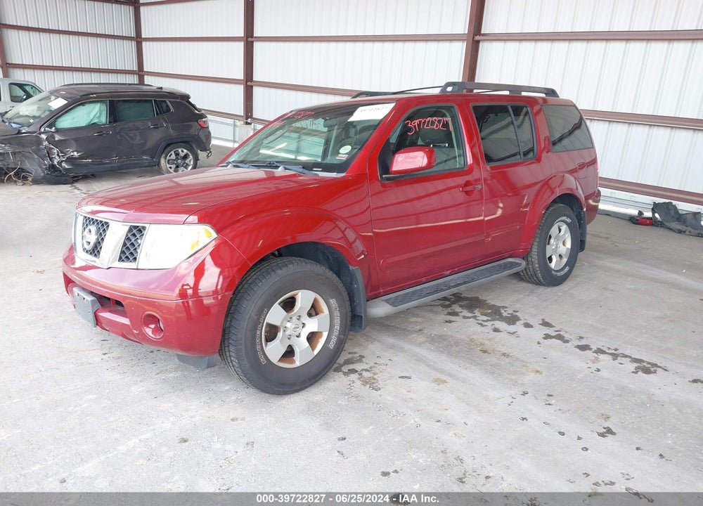 2007 NISSAN PATHFINDER SE VIN: 5N1AR18U97C643460