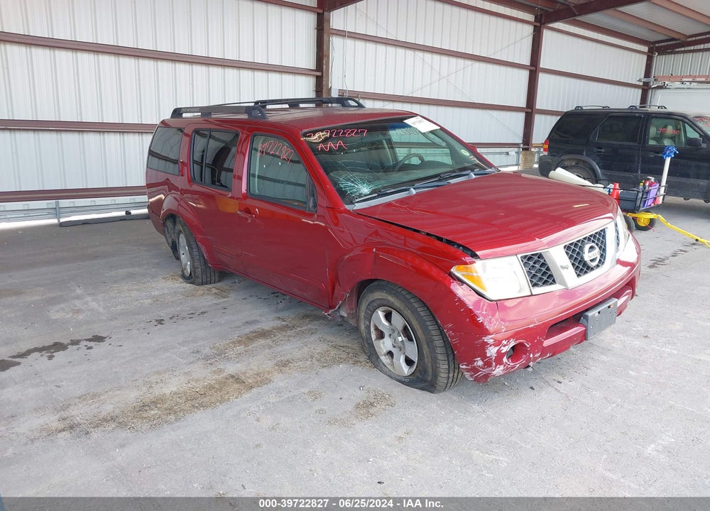 2007 NISSAN PATHFINDER SE VIN: 5N1AR18U97C643460
