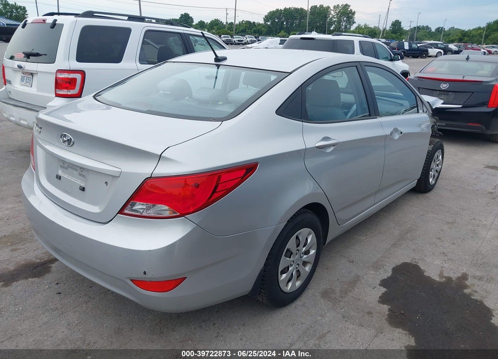 2015 HYUNDAI ACCENT GLS VIN: KMHCT4AEXFU922181
