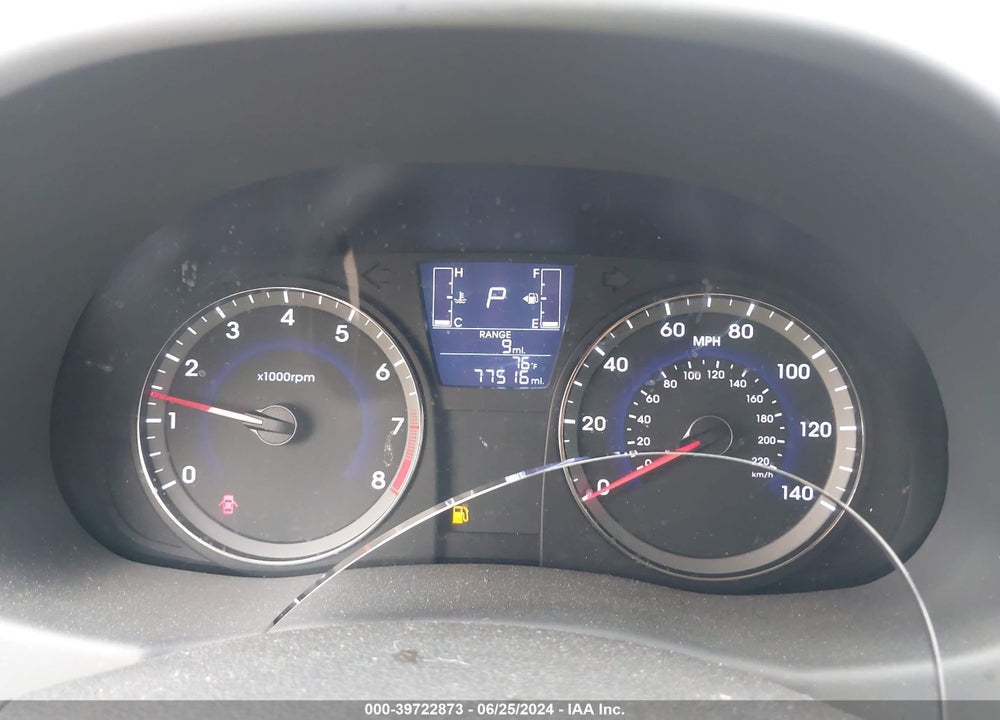 2015 HYUNDAI ACCENT GLS VIN: KMHCT4AEXFU922181