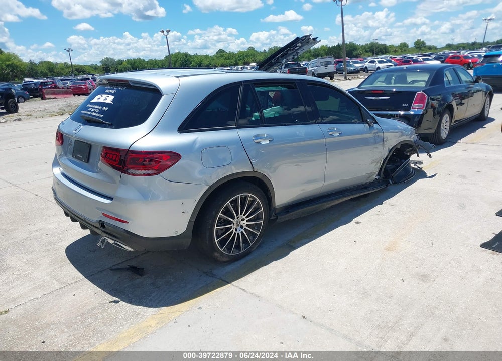 2022 MERCEDES-BENZ GLC 300 SUV VIN: W1N0G8DB8NG020610