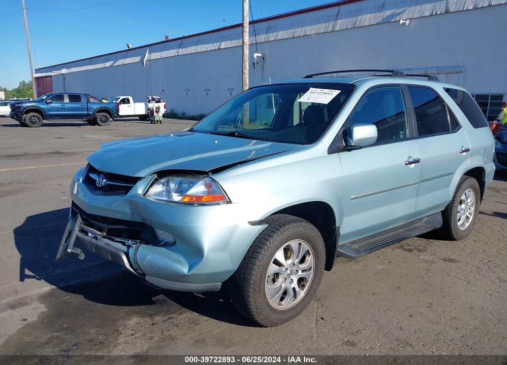 2003 ACURA MDX VIN: 2HNYD18683H549221