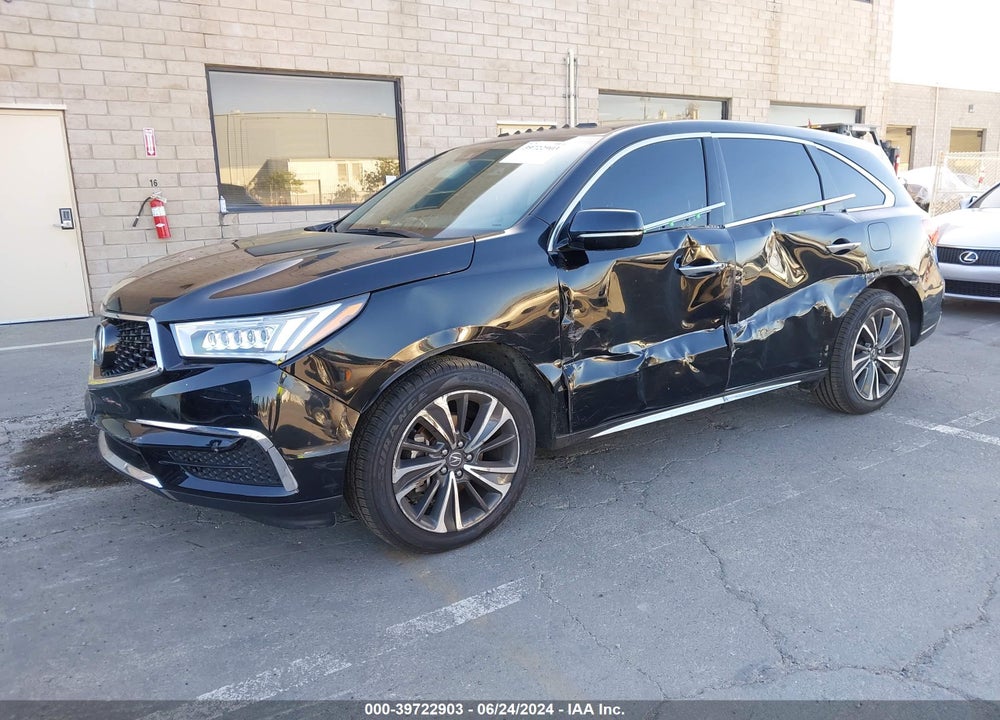 2020 ACURA MDX TECHNOLOGY PACKAGE VIN: 5J8YD4H50LL030036