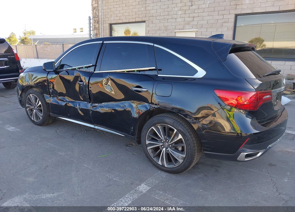 2020 ACURA MDX TECHNOLOGY PACKAGE VIN: 5J8YD4H50LL030036