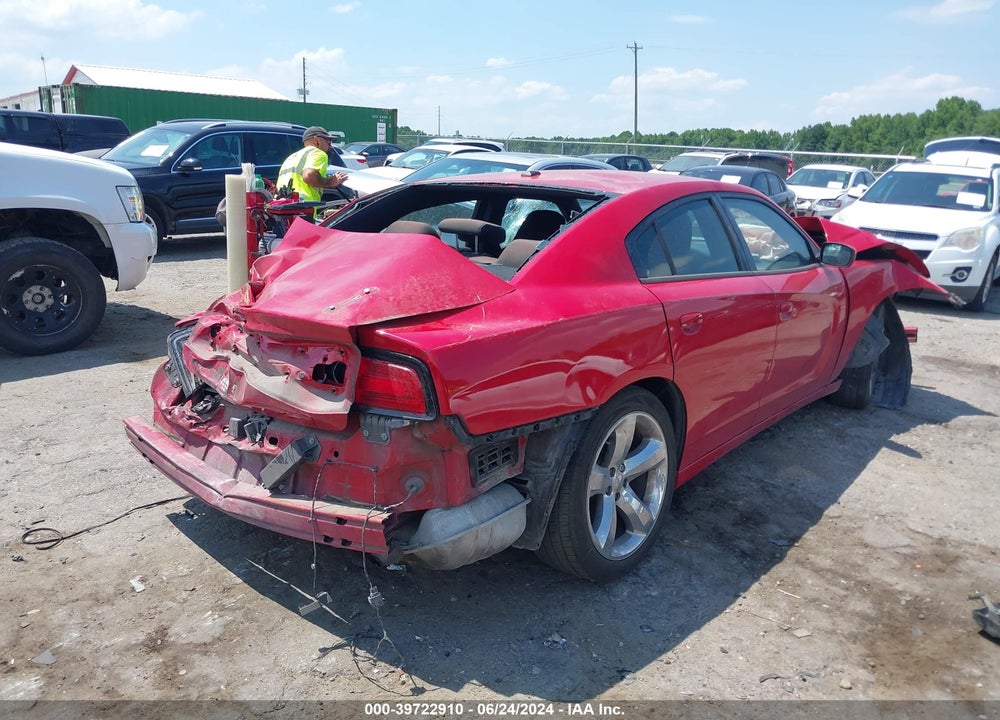2012 DODGE CHARGER SXT VIN: 2C3CDXHGXCH244268