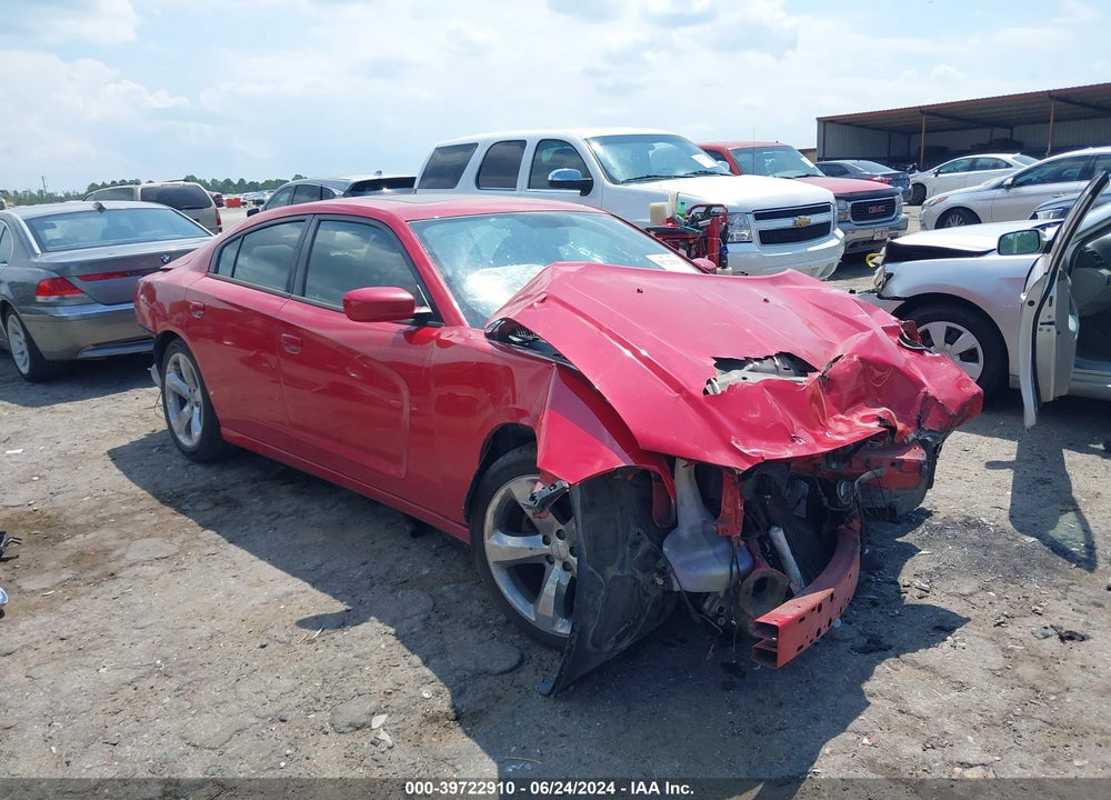 2012 DODGE CHARGER SXT VIN: 2C3CDXHGXCH244268