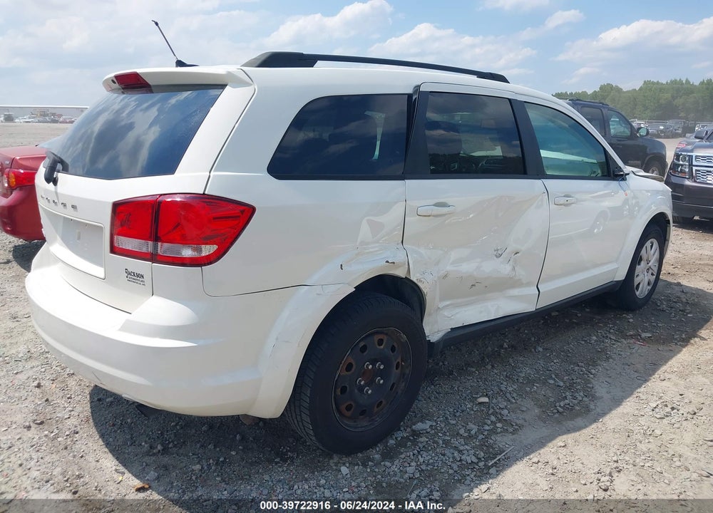 2015 DODGE JOURNEY SE VIN: 3C4PDCAB6FT531686