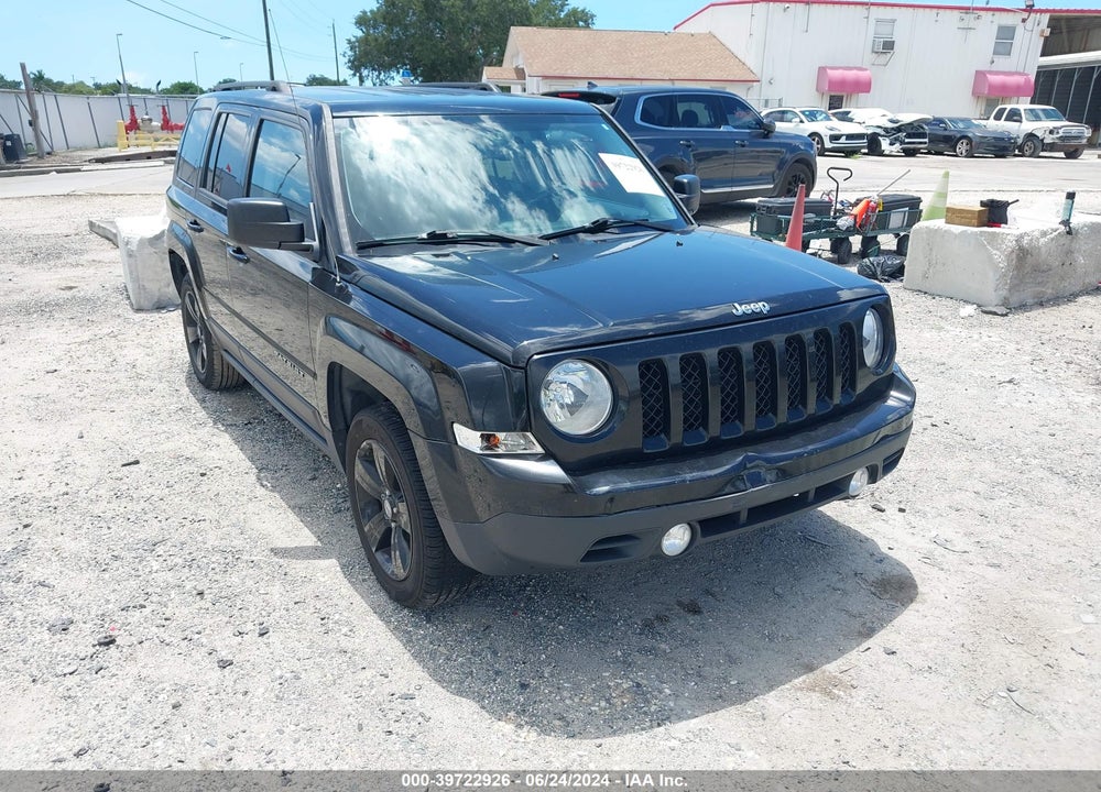 2017 JEEP PATRIOT LATITUDE FWD VIN: 1C4NJPFAXHD117049