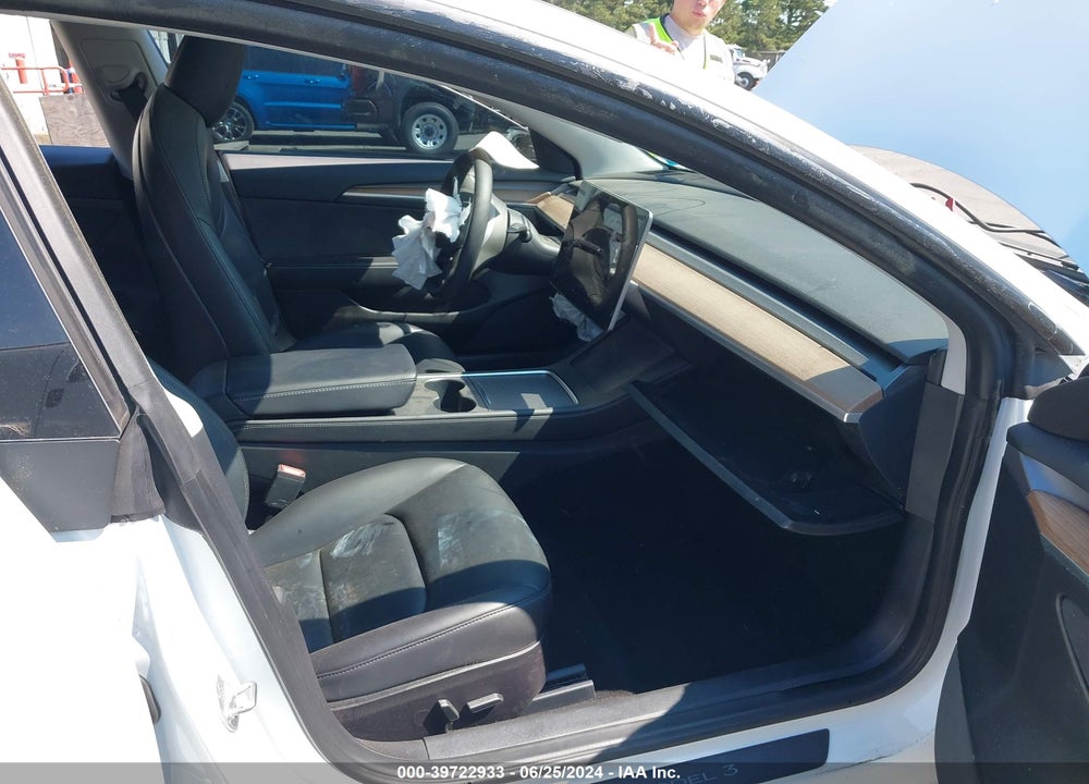 2021 TESLA MODEL 3 STANDARD RANGE PLUS REAR-WHEEL DRIVE VIN: 5YJ3E1EA5MF090825