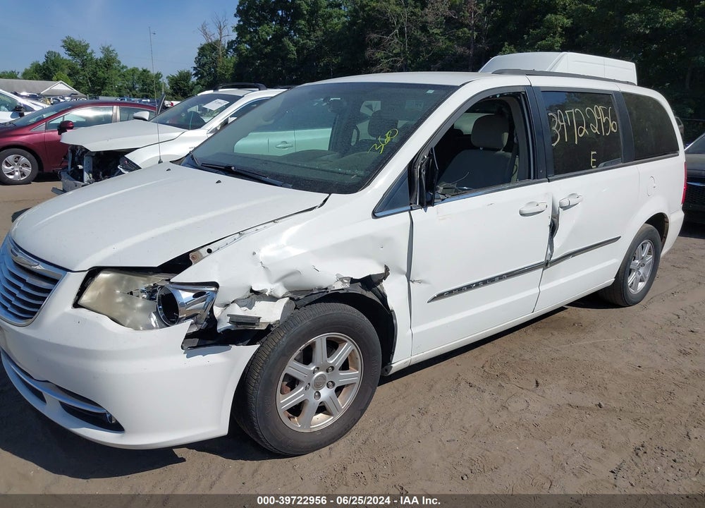 2012 CHRYSLER TOWN & COUNTRY TOURING VIN: 2C4RC1BG0CR252579