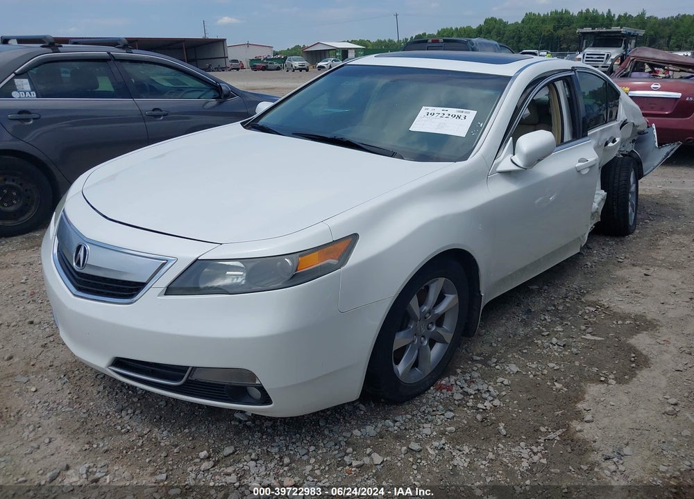 2012 ACURA TL 3.5 VIN: 19UUA8F21CA021493