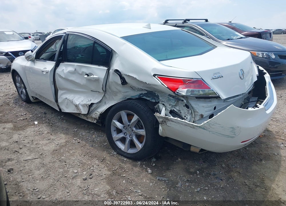 2012 ACURA TL 3.5 VIN: 19UUA8F21CA021493
