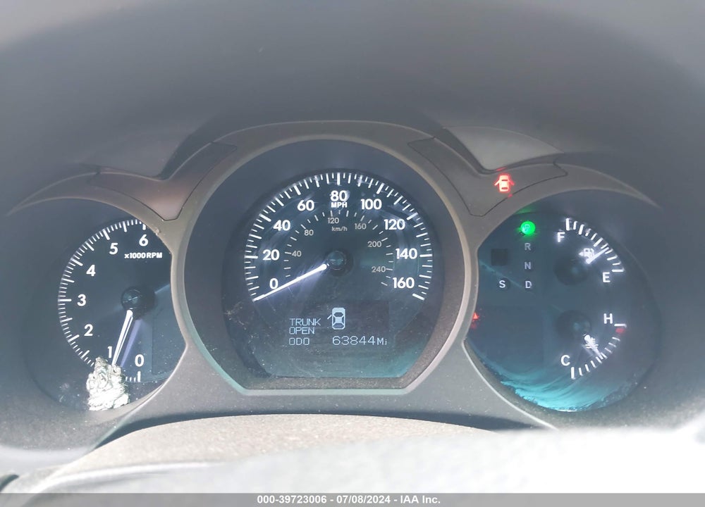 2007 LEXUS GS 350 VIN: JTHBE96S370020694