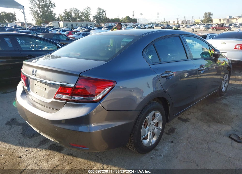 2015 HONDA CIVIC LX VIN: 19XFB2F52FE236085