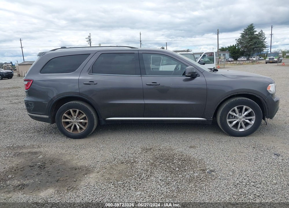 2015 DODGE DURANGO LIMITED VIN: 1C4RDJDG8FC896712
